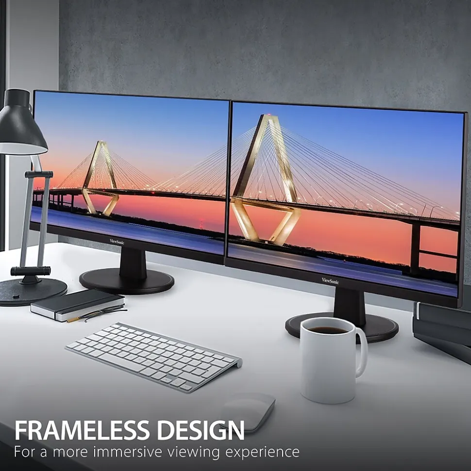 ViewSonic 27" 100Hz LED Monitor, Black (VA2747-MH)