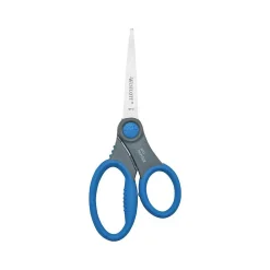 Westcott Soft Handle Student 7" Stainless Steel Kid's Scissors, Pointed Tip, Assorted Colors (14609) Hot