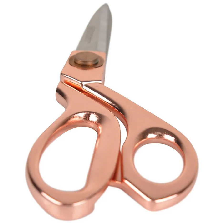 Acme United Westcott® Vintage 8" Stainless Steel Heavy Duty Scissors, Pointed Tip, Rose Gold Finish (16968) Clearance