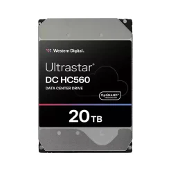 Western Digital Ultrastar DC HC560 20TB 3.5" SATA Internal Hard Drive, 20/Pack (0F38785-20PK)