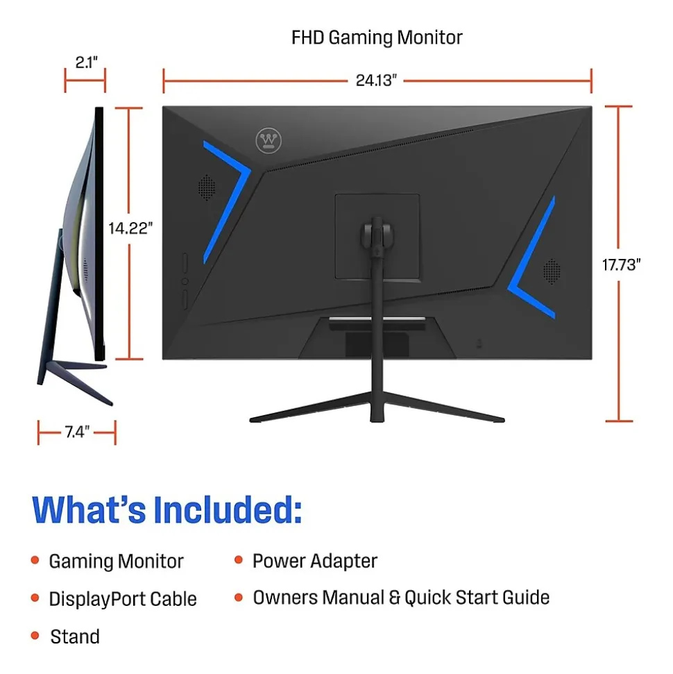 Westinghouse 27" 180 Hz FHD Gaming Monitor, Black (WM27FA9420)