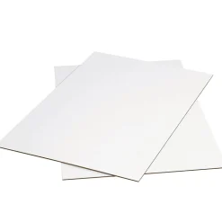 48" x 42" Corrugated Pad, Single Wall, White, 5/Bundle (SP4248W)