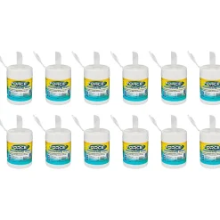 2XL Corp Force2 Disinfecting Wipes, 220 Wipes/Container, 12/Carton (MC7070)