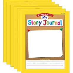 Zaner-Bloser Composition Notebooks, 8.375" x 10.875", Wide Ruled, 16 Sheets, Multicolor, 6/Bundle (ELP311843-6) Best
